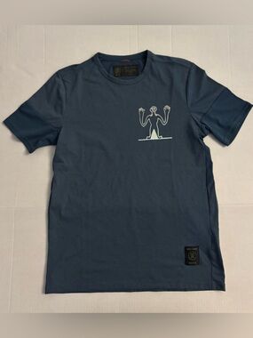 Roark Run Amok Men’s T-shirt Size XS Blue New w/o Tag